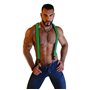 BREEDWELL Green Glow Suspenders