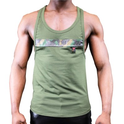 TOF Commando Tank Top Khaki