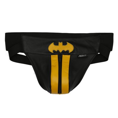 Addikt Bat Hero Leather Jockstrap Zip