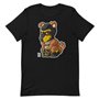 Playful Puppy - Yellow Mask - Short-Sleeve Unisex T-Shirt