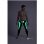 MASKULO - Men’s Fetish Chest Harness Neon Green