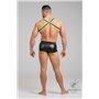 MASKULO - Bulldog Elastic Harness Neon Green