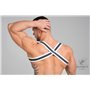 MASKULO - Bulldog Elastic Harness Neon White