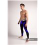 MASKULO - Men's Fetish Leggings Codpiece Royal Blue