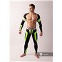 MASKULO - Men's Fetish Leggings Codpiece Neon Green