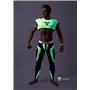 MASKULO - Men's Fetish Leggings Codpiece Neon Green