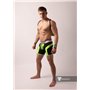 MASKULO - Men's Fetish Shorts Codpiece Neon Green