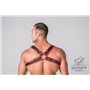 MASKULO - Youngero Y Men's Fetish Bulldog Harness Red