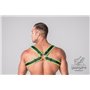 MASKULO - Youngero Y Men's Fetish Bulldog Harness Neon Green