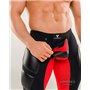 MASKULO - Armored Next Men's Fetish Leggings Red