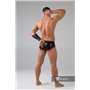 MASKULO - Briefs Mesh Codpiece Zippered Rear Red