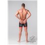 MASKULO - Fetish Shorts Codpiece Open Rear Red