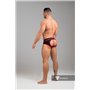 MASKULO - Life Men's Briefs Open rear Cotton Red