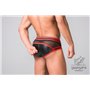 MASKULO - Fetish Briefs Codpiece Zippered Rear Red