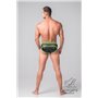 MASKULO - Fetish Briefs Codpiece Zippered Rear Neon Green