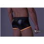 MASKULO - Fetish Trunks Mesh Codpiece Regular Rear Neon Orange