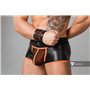 MASKULO - Fetish Trunks Mesh Codpiece Regular Rear Neon Orange