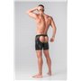 MASKULO - Fetish Shorts Codpiece Open Rear Black