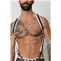 Gunner Neoprene Harness White