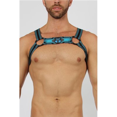 Kennel Club 2.0 Elastic Harness Blue