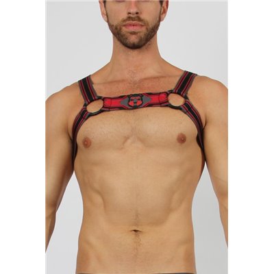 Kennel Club 2.0 Elastic Harness Red