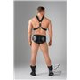 EnForce Shot Belt Codpiece Briefs Zipped Rear Black