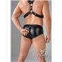 EnForce Shot Belt Codpiece Briefs Zipped Rear Black