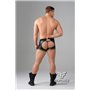 EnForce Shot Belt Codpiece Trunks Open Rear Black