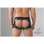 EnForce Shot Belt Codpiece Trunks Open Rear Black