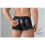 EnForce Shot Belt Codpiece Trunks Zipped Rear Black