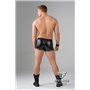 EnForce Waist-high Codpiece Trunks Zipped Rear Black