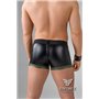 EnForce Waist-high Codpiece Trunks Zipped Rear Black