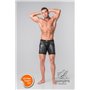 Youngero Generation Y Men's Fetish Shorts Codpiece Zippered Rear Black