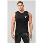 Life Tank Top Cotton HD-print Black