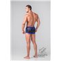 Youngero Generation Y Men's Fetish Trunks Codpiece Zippered Rear Royal Blue