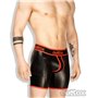 Outtox Mesh Codpiece Elements Shorts Red