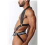 AXIOM ZIPPER JOCKSTRAP White