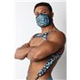 VAUX VX2 HARNESS Leopard Blue