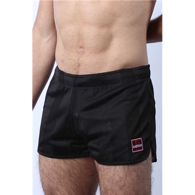 MIDFIELD REVERSIBLE MESH SHORT Black