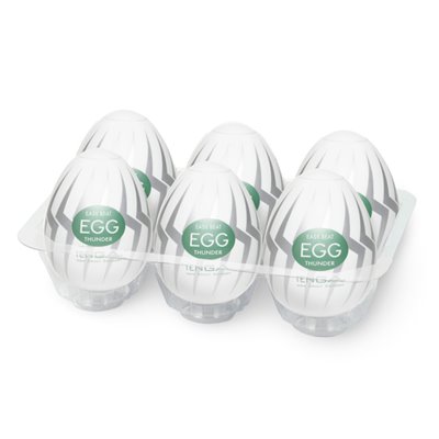 Tenga - Egg Thunder (6 Pieces)