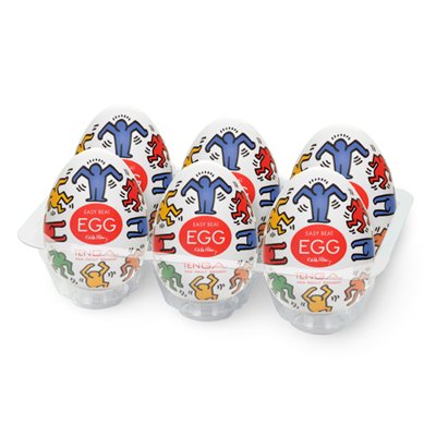 Tenga - Keith Haring Egg Dance (6 Pieces)