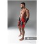 MASKULO - Wrestling Singlet Codpiece Thigh Pads Red