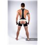 MASKULO - Wrestling Singlet Codpiece Open Rear White