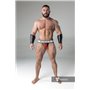MASKULO - Fetish Jockstrap Detachable Codpiece Red