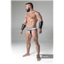 MASKULO - Fetish Jockstrap Detachable Codpiece White