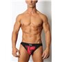 Foxhole Camo Mesh Jockstrap Red