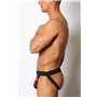 Foxhole Camo Mesh Jockstrap Red