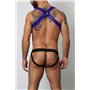 Gunner Neoprene Jockstrap Blue