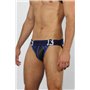 Sniper Neoprene Jock w/ Side Pocket Blue