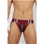 Sniper Neoprene Jock w/ Side Pocket Red